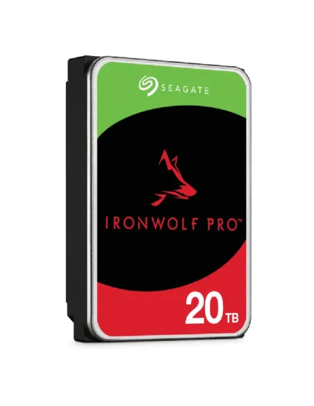 Seagate IronWolf Pro ST20000NT001 disco duro interno 20 TB 7200 RPM 256 MB 3.5"