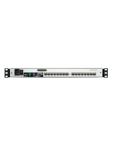 ATEN KL1516AM consola de rack 43,2 cm (17") 1280 x 1024 Pixeles Metal Negro 1U