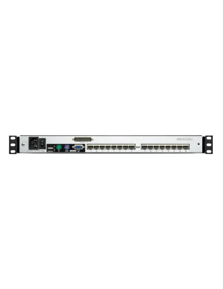 ATEN KL1516AM consola de rack 43,2 cm (17") 1280 x 1024 Pixeles Metal Negro 1U