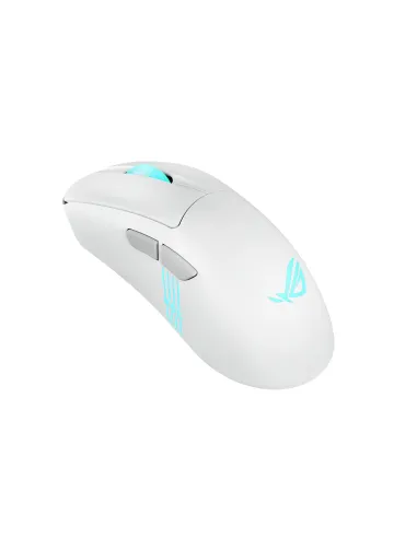 ASUS ROG Keris II Origin WHT ratón Juego mano derecha RF Wireless + Bluetooth + USB Type-A Óptico 42000 DPI