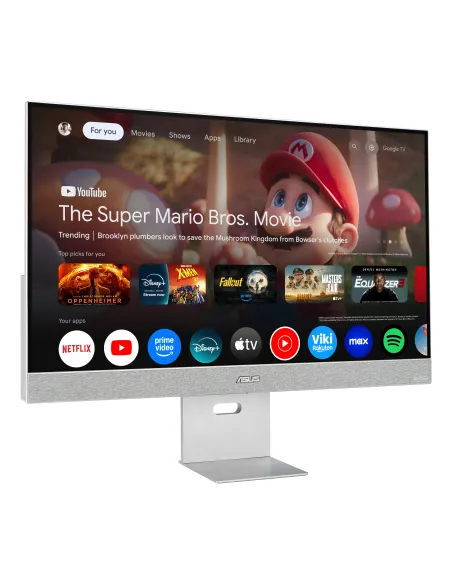 ASUS ZenScreen MS32UC pantalla para PC 80 cm (31.5") 3840 x 2160 Pixeles 4K Ultra HD LED Gris, Blanco