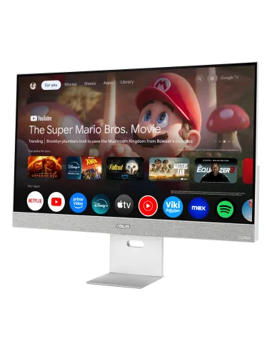 ASUS ZenScreen MS32UC pantalla para PC 80 cm (31.5") 3840 x 2160 Pixeles 4K Ultra HD LED Gris, Blanco