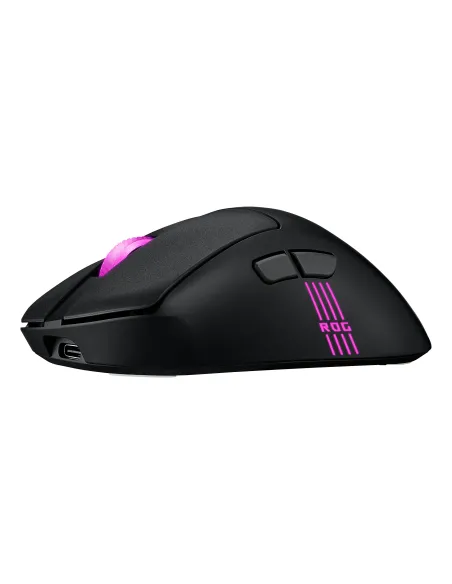 ASUS ROG Keris II Origin BLK ratón Juego mano derecha RF Wireless + Bluetooth + USB Type-A Óptico 42000 DPI