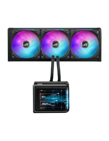 ASUS ROG Ryuo IV SLC 360 ARGB Procesador Sistema de refrigeración líquida todo en uno 12 cm Negro