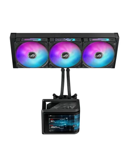 ASUS ROG Ryuo IV SLC 360 ARGB Procesador Sistema de refrigeración líquida todo en uno 12 cm Negro