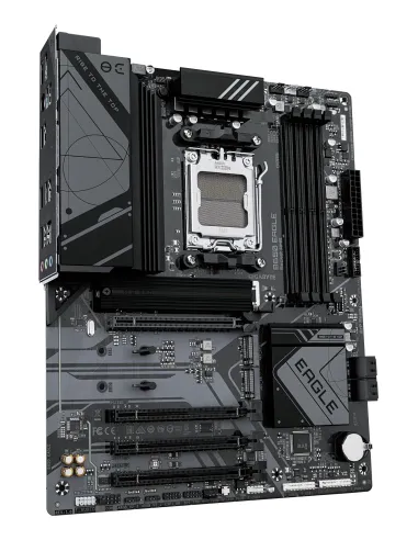 GIGABYTE B650 EAGLE Placa base - AMD Ryzen serie 9000, VRM de 12+2+2 fases, hasta 7600 MHz DDR5 (OC), 1xPCIe 5.0 + 2xPCIe 4.0