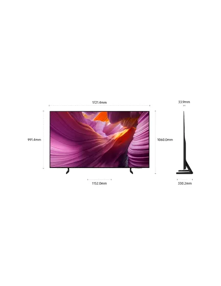 Samsung TQ77S85FAE 195,6 cm (77") 4K Ultra HD Smart TV Wifi Negro