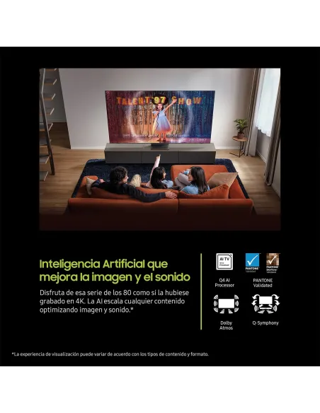 Samsung TV 43" QLED Q8F 4K Vision AI Smart TV 2025