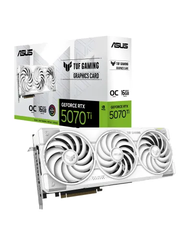 ASUS TUF Gaming TUF-RTX5070TI-O16G-WHITE-GAMING NVIDIA GeForce RTX 5070 Ti 16 GB GDDR7