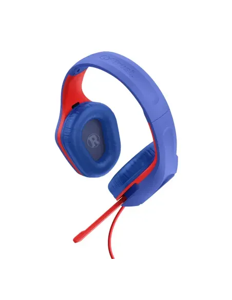 Trust GXT 415SM Zirox Auriculares Alámbrico Diadema Juego Azul, Rojo