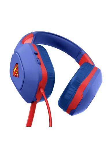 Trust GXT 415SM Zirox Auriculares Alámbrico Diadema Juego Azul, Rojo