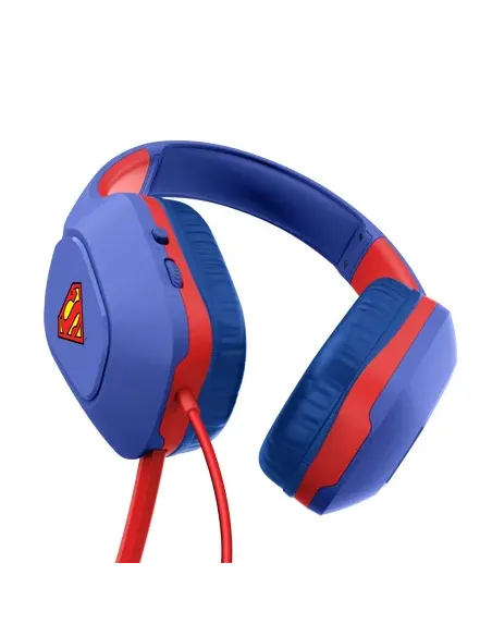 Trust GXT 415SM Zirox Auriculares Alámbrico Diadema Juego Azul, Rojo