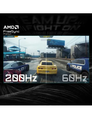 GIGABYTE GS25F2 Monitor Gaming 25" FHD - 1920 x 1080, 200Hz, 1ms, 300 cd m², Display HDR 10, HDMI 2.0, DisplayPort 1.4