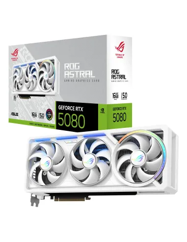 ASUS ROG Astral - -RTX5080-16G-WHITE NVIDIA GeForce RTX 5080 16 GB GDDR7