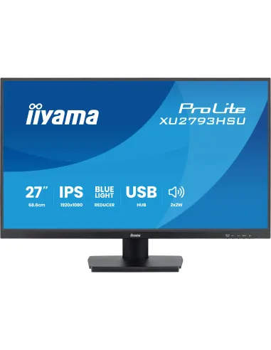 iiyama ProLite XU2793HSU-B7 pantalla para PC 68,6 cm (27") 1080 x 1920 Pixeles Full HD LED Negro
