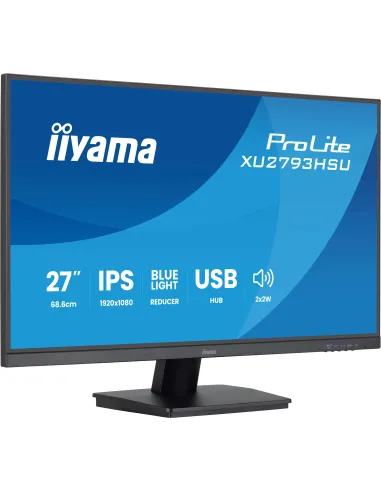 iiyama ProLite XU2793HSU-B7 pantalla para PC 68,6 cm (27") 1080 x 1920 Pixeles Full HD LED Negro