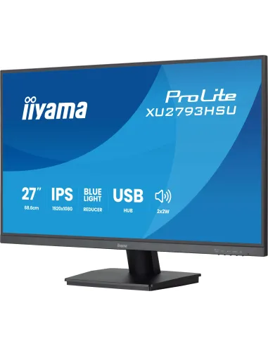 iiyama ProLite XU2793HSU-B7 pantalla para PC 68,6 cm (27") 1080 x 1920 Pixeles Full HD LED Negro
