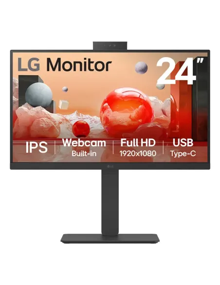 LG 24BA850-B pantalla para PC 60,5 cm (23.8") 1920 x 1080 Pixeles Full HD Negro