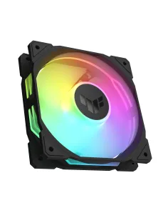 ASUS TUF Gaming TR120 ARGB Reverse Fan - Single Pack Carcasa del ordenador Ventilador 12 cm Negro