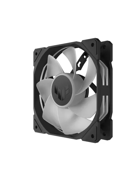 ASUS TUF Gaming TR120 ARGB Reverse Fan - Single Pack Carcasa del ordenador Ventilador 12 cm Negro
