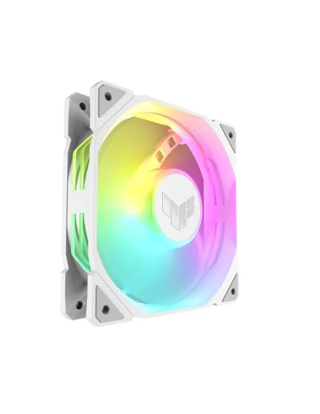 ASUS TUF GAMING TR120 ARGB 1-pack White Carcasa del ordenador Refrigerador de aire 12 cm Blanco