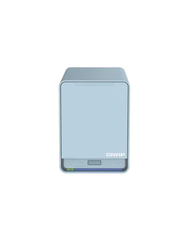 QNAP QMiroPlus-201W NAS Escritorio Intel® Celeron® J4125 4 GB DDR4 0 TB QNAP Turbo System Azul