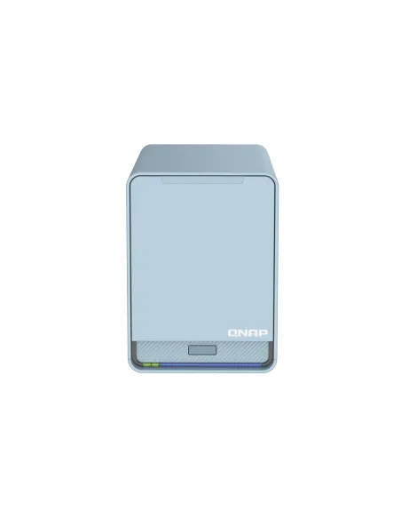 QNAP QMiroPlus-201W NAS Escritorio Intel® Celeron® J4125 4 GB DDR4 0 TB QNAP Turbo System Azul