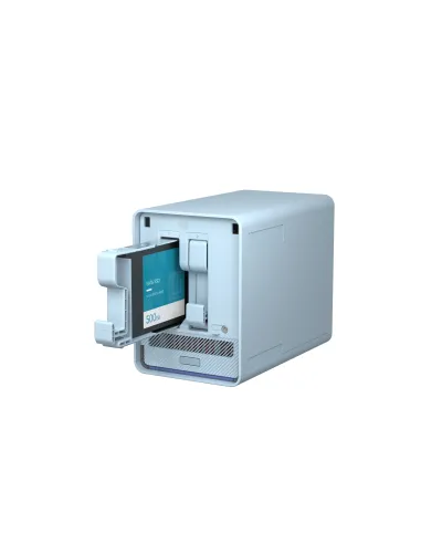 QNAP QMiroPlus-201W NAS Escritorio Intel® Celeron® J4125 4 GB DDR4 0 TB QNAP Turbo System Azul