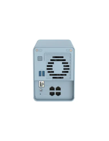 QNAP QMiroPlus-201W NAS Escritorio Intel® Celeron® J4125 4 GB DDR4 0 TB QNAP Turbo System Azul