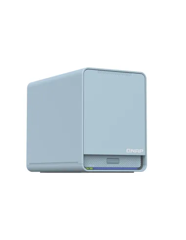 QNAP QMiroPlus-201W NAS Escritorio Intel® Celeron® J4125 4 GB DDR4 0 TB QNAP Turbo System Azul