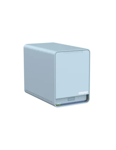 QNAP QMiroPlus-201W NAS Escritorio Intel® Celeron® J4125 4 GB DDR4 0 TB QNAP Turbo System Azul