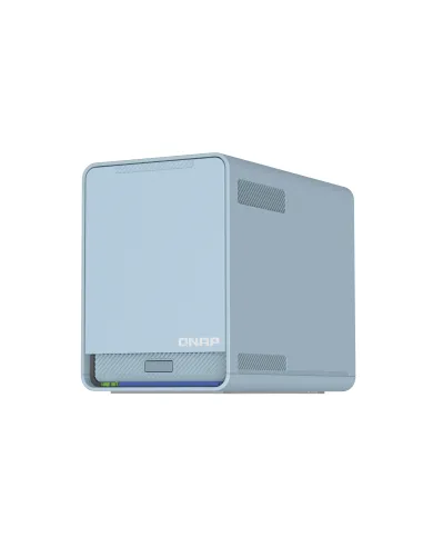 QNAP QMiroPlus-201W NAS Escritorio Intel® Celeron® J4125 4 GB DDR4 0 TB QNAP Turbo System Azul