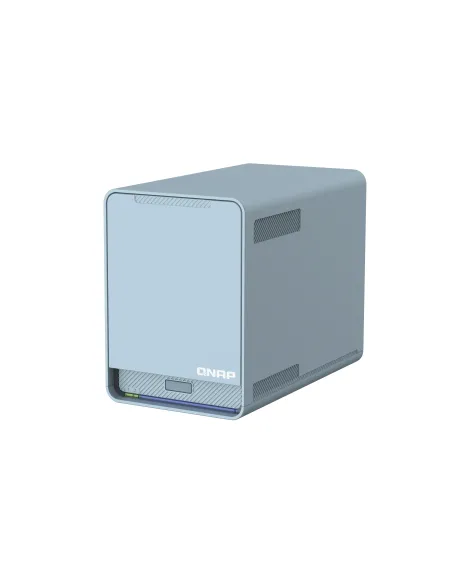 QNAP QMiroPlus-201W NAS Escritorio Intel® Celeron® J4125 4 GB DDR4 0 TB QNAP Turbo System Azul