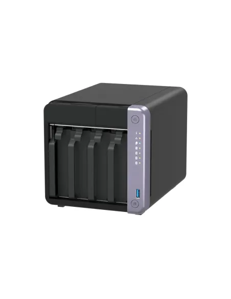 QNAP TS-432X-4G servidor de almacenamiento NAS Torre Alpine Alpine AL-524 4 GB DDR4 QNAP QTS Negro