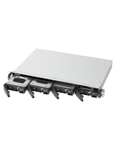 QNAP TS-433eU NAS Bastidor (1U) Cortex-A Cortex-A55 4 GB 0 TB QNAP Turbo System Negro