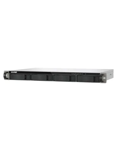 QNAP TS-433eU NAS Bastidor (1U) Cortex-A Cortex-A55 4 GB 0 TB QNAP Turbo System Negro