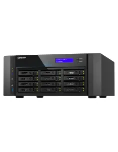 QNAP TS-H1277AFX-R7-32G servidor de almacenamiento NAS Torre AMD Ryzen™ 7 32 GB DDR5 0 TB QuTS hero Negro