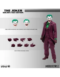 Figura mezco toyz dc universe one:12 collective the joker golden age edition 17cm