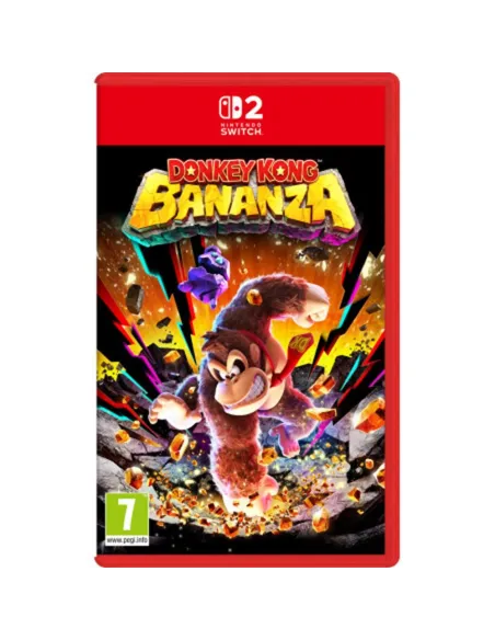 Juego nintendo switch 2 -   donkey kong bananza