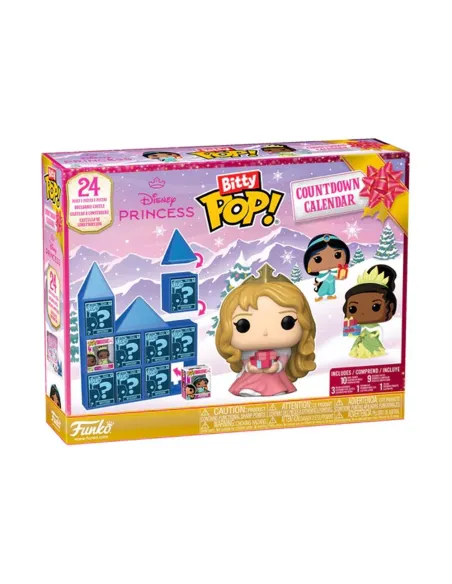 Bitty pop! calendario de adviento princesas disney