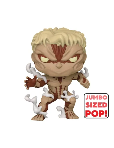 Funko pop! jumbo ataque a los titanes titan acorazado