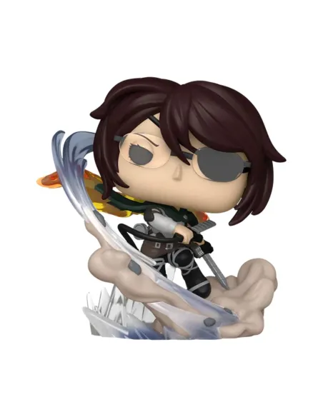 Funko pop! premium animation ataque a los titanes hange zoe