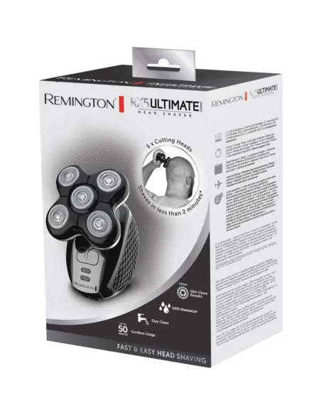 Afeitadora de cabeza remington ultimate series rx5 xr1500