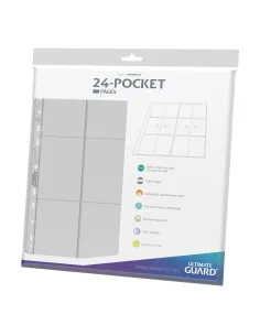 Carpeta transparente ultimate guard de 24 bolsillos y cuatro filas de páginas - carga lateral (10)