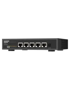 QNAP QSW-3205-5T switch No administrado 10G Ethernet (100 1000 10000) Escritorio Negro 2