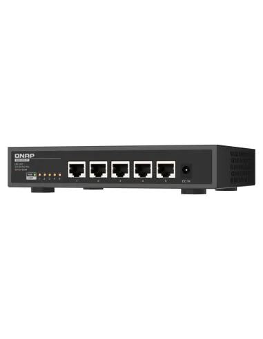 QNAP QSW-3205-5T switch No administrado 10G Ethernet (100 1000 10000) Escritorio Negro