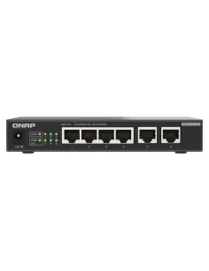QNAP QSW-2104-2T-R2 switch No administrado 10G Ethernet (100 1000 10000) Escritorio Negro