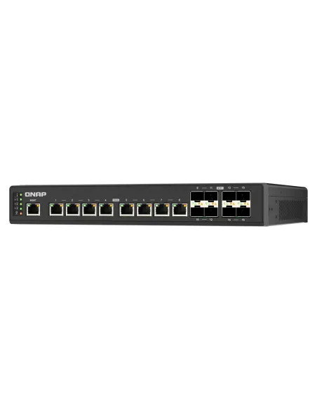 QNAP QSW-IM3216-8S8T switch Gestionado 10G Ethernet (100 1000 10000) Negro