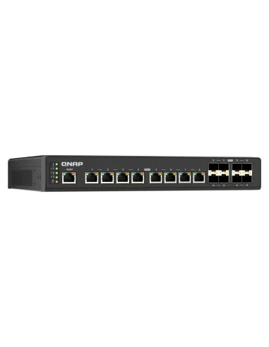 QNAP QSW-IM3216-8S8T switch Gestionado 10G Ethernet (100 1000 10000) Negro