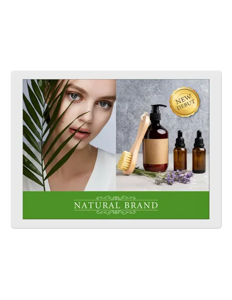 NEC EP-C131 Pantalla plana para señalización digital 33,8 cm (13.3") Wifi UXGA Blanco